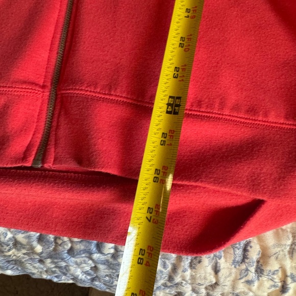 Westbound  plus size coral  Zip-Up Jacket hoodie - Picture 4 of 5